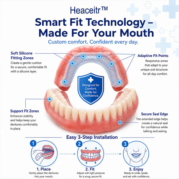 🔥Ends Today: 70% OFF! ⏰ 2026 Bestselling Product🦷 Fit for a Fresh Smile, Say Goodbye to Wearing Discomfort!