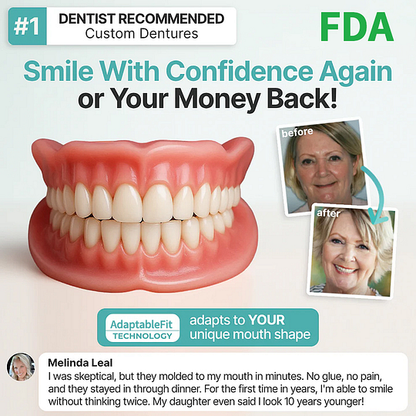 🔥Ends Today: 70% OFF! ⏰ 2026 Bestselling Product🦷 Fit for a Fresh Smile, Say Goodbye to Wearing Discomfort!
