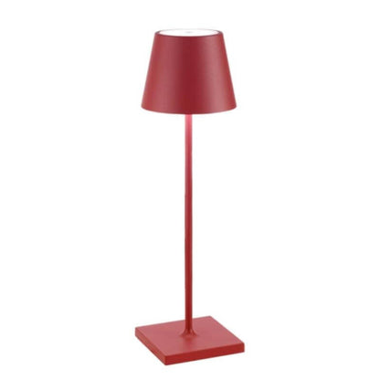 Outdoor Touch Table Lamps Desk Modern Bedroom Light Rechargeable Bar Cordless Restaurant Table Lamp with USB Charging Port